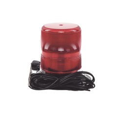 Baliza LED color rojo con montaje magnético de succión de 7" de altura