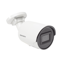 Bala IP 4 Megapixel / Lente 2.8 mm / 40 mts IR EXIR / IP67 / WDR 120 dB / PoE / Micrófono Integrado / Videoanaliticos (Filtro de Falsas Alarmas) / Ultra Baja Iluminación
