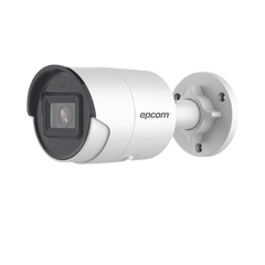 Bala IP 4 Megapixel / Lente 2.8 mm / 40 mts IR EXIR / IP67 / WDR 120 dB / PoE / Micrófono Integrado / Videoanaliticos (Filtro de Falsas Alarmas) / Ultra Baja Iluminación