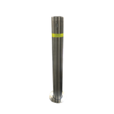 Bolardo retráctil de Acero Inoxidable de 900 mm de Altura / Ideales para delimitación vehicular y peatonal