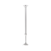 Soporte Telescópico Universal para Cámaras Domo y Bala / Color Blanco / 0.60 mts a 1.2 mts de Distancia (Ajustable)