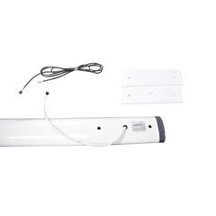 Mástil recto iluminación LED ROJO/VERDE de 5 metros compatible con barreras Industrial By AccessPRO