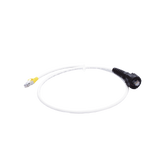 Patch Cord Reforzado Industrial (Ruggedized), Cat6A Blindado S/FTP, CM/LS0H, 0.91 Metros (3 Pies)