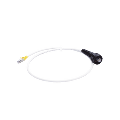 Patch Cord Reforzado Industrial (Ruggedized), Cat6A Blindado S/FTP, CM/LS0H, 0.91 Metros (3 Pies)