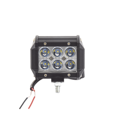 Luz de Trabajo de 6 LED, 1500 Lúmenes, 9 Watts, 10-30 Vcc, IP67, 4 pulgadas