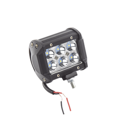 Luz de Trabajo de 6 LED, 1500 Lúmenes, 9 Watts, 10-30 Vcc, IP67, 4 pulgadas