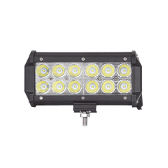 Barra de Luz de 12 LED, 1500 Lúmenes, 18 watts, 10-30 Vcc, IP67, 6.5 pulgadas