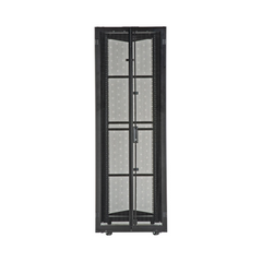 Gabinete FlexFusion para Centros de Datos, 42 UR, 700 mm de Ancho, 1200 mm de Profundidad, Fabricado en Acero, Color Negro