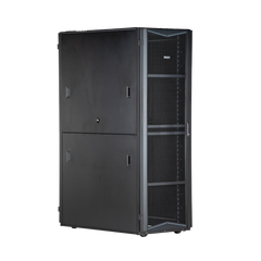 Gabinete FlexFusion para Centros de Datos, 42 UR, 800 mm de Ancho, 1200 mm de Profundidad, Fabricado en Acero, Color Negro