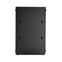 Gabinete FlexFusion™ XGL (Light) para Centros de Datos, 48 UR, 800 mm de Ancho, 1070 mm de Profundidad, Fabricado en Acero, Color Negro