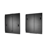 Panel Lateral Para Uso Con Gabinete FlexFusion™ de 42RU x 1070 mm D. Incluye Panel Lateral Superior e Inferior, Color Negro