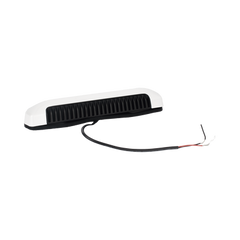 Luz de Escena, 6 LED, IP67, con bisel color blanco, Ideal para Ambulancias y Vehiculos de trabajo