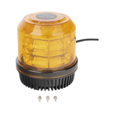 Burbuja brillante de 12 LEDs, color ambar, montaje fijo