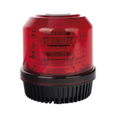 Burbuja brillante de 12 LEDs, color rojo, montaje fijo