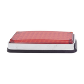 Luz de Advertencia de 7X3", Color Rojo, Ideal para Ambulancias