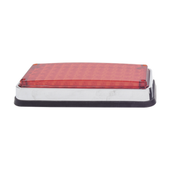 Luz de Advertencia de 7X3", Color Rojo, Ideal para Ambulancias