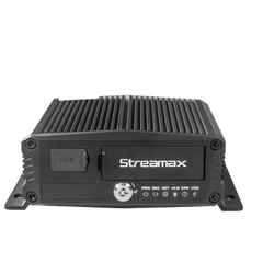 DVR Móvil / Multiplataforma / 4 Canales AHD + 2 canales IP/ Almacenamiento en Memoria Micro SD / H.265 / Chip IA Embebido / Soporta 4G / GPS