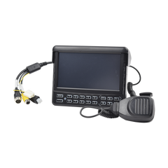 Panel de Control Dáctilar Multifuncional con Monitor de 7" / Soporta Audio de Dos Vías / Compatible con DVR´s Móviles XMR Epcom