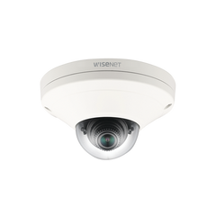 Cámara IP Mini Domo Exterior Antivandálico 2MP / Lente 2.8mm / WDR 150db / H.265 & WiseStream / Conteo de Personas / Video Analíticos Avanzados