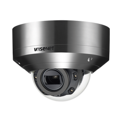 Cámara IP Tipo Domo Antivandálico 5MP de Acero Inoxidable / Lente Motorizado 3.9 - 9.4 mm / IR 50 M / WDR 120db / H.265 & WiseStream
