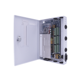 Fuente PREMIUM / 11-15 V / 18 canales / 30 A / Alta tecnología en seguridad / Doble ventilador / Hasta 1.85 Amperes por Salida / Filtro de Ruido por canal / Diseño de alta gama.