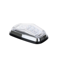 Luz de advertencia 8 X 4", Color Rojo / Claro, IP67, SAE, Ideal para Ambulancias