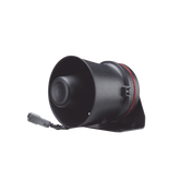 Bocina de uso Rudo para Motocicleta de 100 W, Alto Rendimiento y Base en Aluminio, 8 Ohm de Impedancia