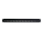 Patch Panel UTP Z-MAX de 24 Puertos, Precargado con Jacks Categoría 6, Plano, 1UR