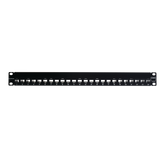 Patch Panel UTP Z-MAX de 24 puertos, Precargado con Jacks Categoría 6, Plano, 1UR