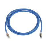 Patch Cord Z-MAX Cat6A UTP, CM/LS0H, 2.13 Metros (7 Pies), Color Azul