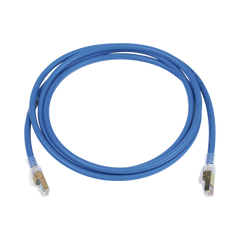 Patch Cord Z-MAX Cat6A UTP, CM/LS0H, 2.13 Metros (7 Pies), Color Azul