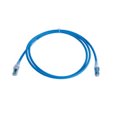 Patch Cord Z-MAX Cat6A S/FTP, CM/LS0H, 1.52 Metros (5 Pies), Color Azul, Versión Bulk (Sin Empaque Individual)
