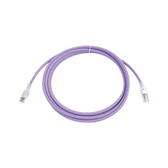 Patch Cord Z-MAX Cat6A S/FTP, CM/LS0H, 3.05 Metros (10 Pies), Color Violeta