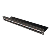 Patch Panel Z-Max, de 24 Puertos, Modular (Vacío), Plano, 1UR