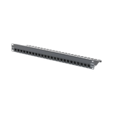 Patch Panel Z-Max, Blindado, de 24 Puertos, Modular (Vacío), Plano, 1UR