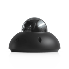 UniFi G6 Dome – Cámara 4K Antivandálica y Todo Clima con Sensor de 8 MP (1/1.8”), Motor de IA Multi-TOPS y Visión Nocturna Infrarroja de Largo Alcance, Color Negro