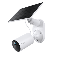 Kit Cámara Seguridad Solar / 2K 3MP (2304×1296 px) / Visión Nocturna Color / Batería 6400 mAh 180 Días / IP65 / Panel Solar Integrado / Detección IA Personas / Audio Bidireccional