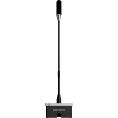 Micrófono Gooseneck de Red / Electret Ø14 mm Chapado en Oro / 48 kHz 24-bit / 20 Hz-20 kHz / SNR 73 dB / PoE 3.6 W / AES67 / DSP Integrado