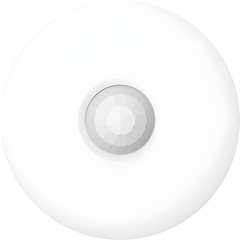 Sensor PIR Dual-Tech de Techo / Cobertura 360° / Rango 12 m (39.4 ft) / 172 Zonas de Detección / PIR + Microondas 24 GHz / Interior