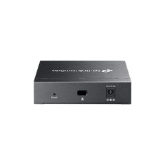 Switch Gestionado Omada SDN / 5 Puertos Gigabit RJ45 / 10 Gbps Capacidad Switching / 7.4 Mpps Forwarding Rate / Gestión Cloud Centralizada / VLAN 802.1Q / QoS 8 Colas Prioridad / Metal Fanless