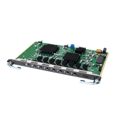 Tarjeta de Servicio 8 Puertos XGSPON&GPON para OLT DSP8000X2 / Spliteo GPON de 1:128 / Spliteo XGSPON de 1:256 / Distancias de Hasta 20 Km / Intercambio en caliente