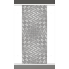 Base ADICIONAL para Torniquetes de la serie DS-K3B501 y DS-K3B601/ Para carril adicional de 90 cms / Requiere DS-K3B601-BASE900-S