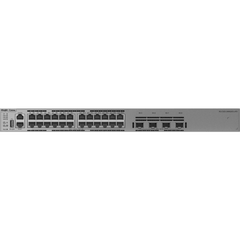 Switch Multi-GE Gestionable / 24 Puertos 2.5G PoE++ / 4 Puertos SFP+ 10G / Capacidad 200 Gbps / Enrutamiento Capa 3 / VSU / Protección Sobretensión 10 kV / Alimentación Redundante / Línea Cybrey