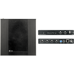 Controlador de Video Wall | 4 Salidas HDMI | 1 Entrada HDMI | 1 Salida HDMI Loop | Resolución Máxima de Entrada 4K@60Hz (4:4:4) | Resolución de Salida 1080p | HDCP 2.2 y 1.4 | Escalable hasta 64 Pantallas | Configuración v&iacu