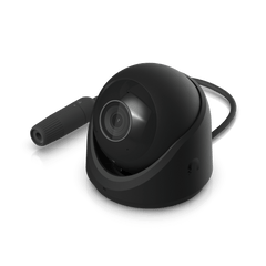 Cámara de Seguridad Turret Color Negro / Alimentación PoE/ Resistente a Manipulaciones IK04/ Sensor de Imagen 1/1.8" 8MP/ Ajuste Manual 3 Ejes