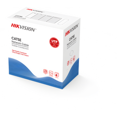 Bobina de Cable UTP 305 Metros (1000 Pies) / Cat5E (24 AWG) / Color Gris / PVC (CM) / Uso en Interior / 100% Cobre / Aplicaciones de CCTV y Redes de Datos