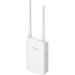 Access Point Inalámbrico Omada Interior/Exterior / AX1800 Wi-Fi 6 Doble Banda 4-Stream / Hasta 1.8 Gbps / 2 Antenas Externas Desmontables / IP65 e IP66 / Protección contra Rayos 6 kV / Puerto Gigabit PoE+ / Omada SDN