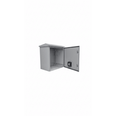 Gabinete con Rack 19" 11U de Acero / IP55 / Exterior o interior / Placa Trasera Interna/ Ventilador / Ventilas / Filtros / Terminal de Tierra / 593 x 609 x 399 mm