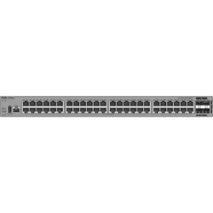 Switch de Acceso Capa 3 / 48 Puertos Gigabit PoE+ / 4 Puertos SFP 2.5GE Uplink / 116 Gbps / 86.304 Mpps / PoE 370W / VSU / Protección contra Sobretensiones 10 kV / Ventiladores Redundantes / Línea Cybrey