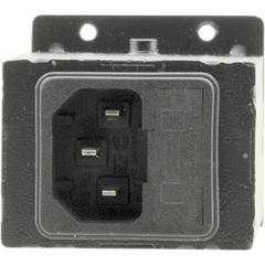 Módulo de Alimentación Eléctrica TBUS | Toma US 100-120V AC 5A | Doble Insert | Certificación UL | Compatible UTBUS